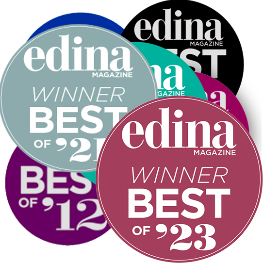 Best of Edina Winner Award badges